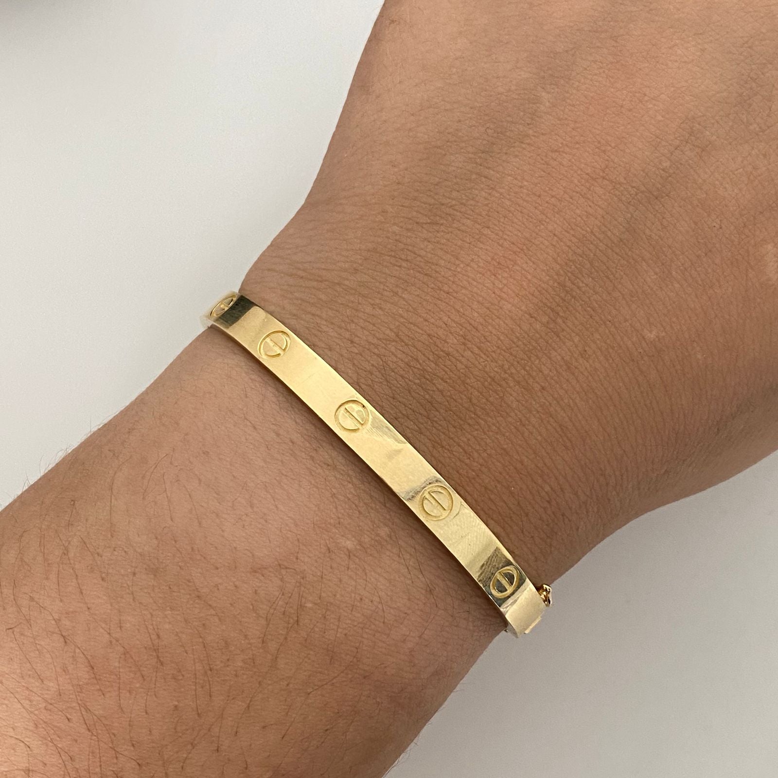 Aro Sello Oro amarillo 18k 9,1 Gr / 5,3 mm / 17,5 Cm