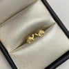 Topos tortuga Oro amarillo 18k 0,5 Gr / 7,7 mm