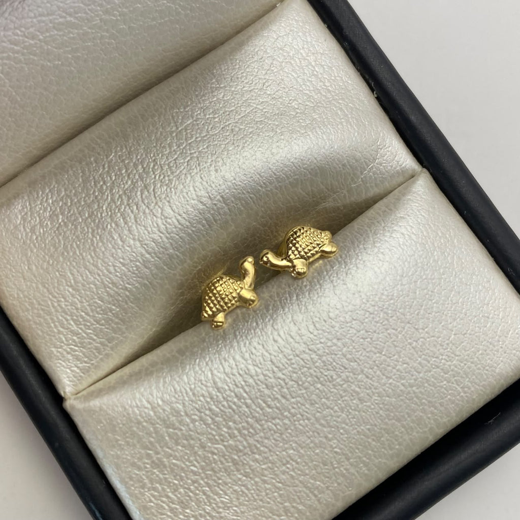 Topos tortuga Oro amarillo 18k 0,5 Gr / 7,9 mm