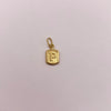 Dije letra P Oro amarillo 18k 0,3 Gr / 6,96 mm / 1,3 Cm