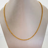 Cadena It tejido lazo Oro amarillo 18k +1 / 4,15 Gr / 2,5 mm / 60 Cm