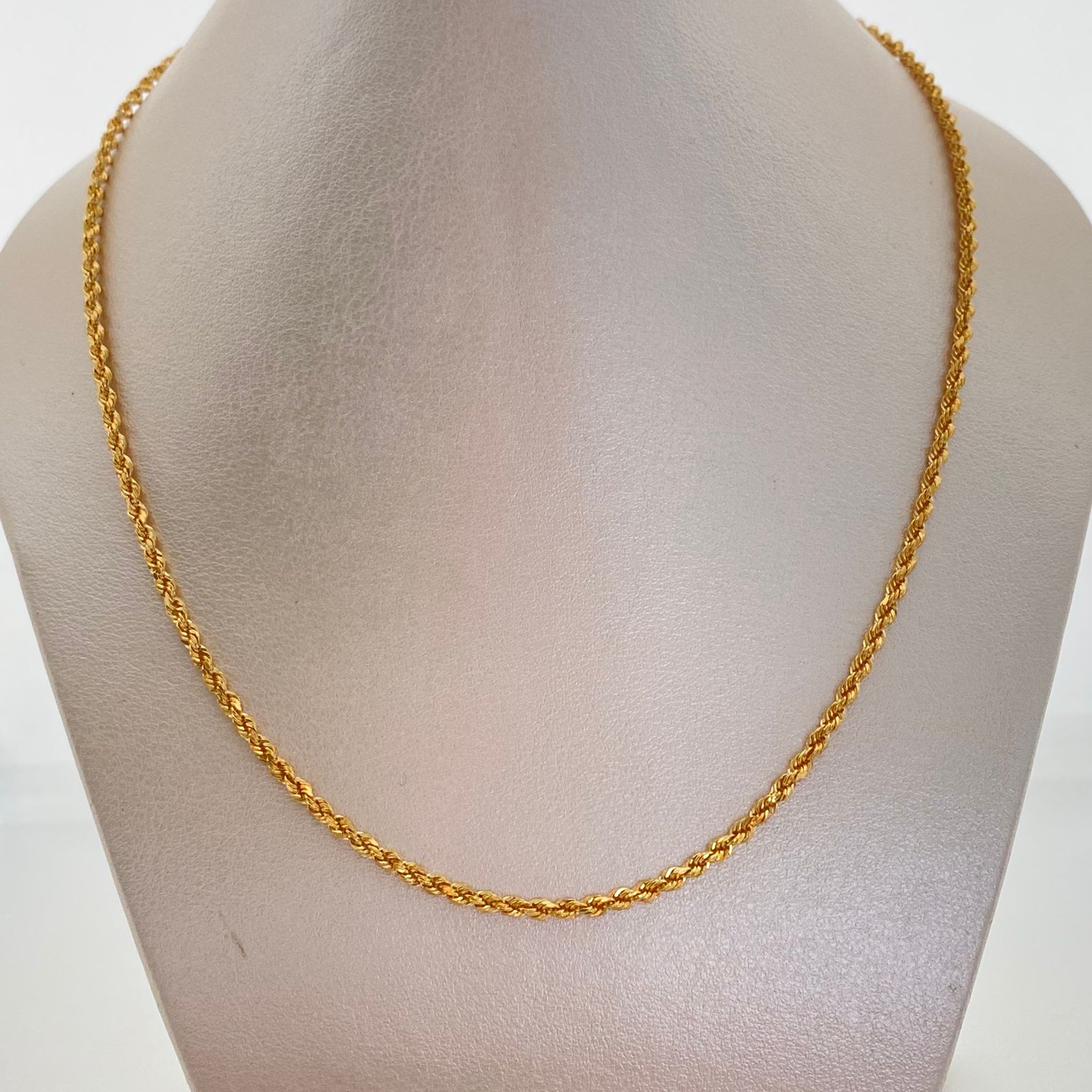 Cadena It tejido lazo Oro amarillo 18k +1 / 4,15 Gr / 2,5 mm / 60 Cm