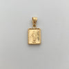 Dije Placa Virgen Milagrosa Oro amarillo 18k 0,95 Gr / 10,2 mm / 2,2 Cm