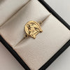 Herraje Herradura de Caballo Oro amarillo 18k 0,9 Gr / 1,8 Cm