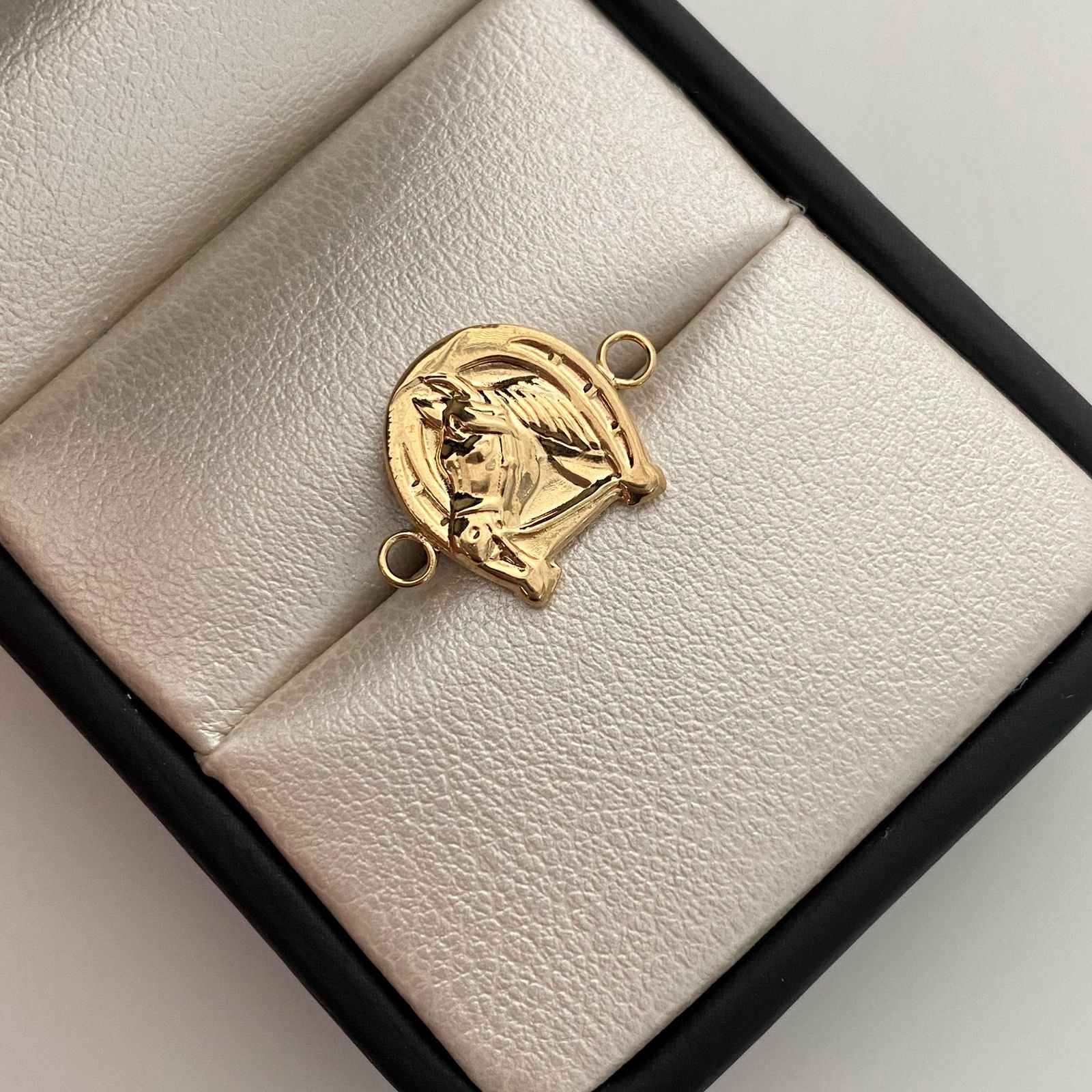Herraje Herradura de Caballo Oro amarillo 18k 0,9 Gr / 1,8 Cm