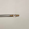 Anillo Solitario Oro amarillo 18k / Talla 6 / 1,65 Gr / 1,6 mm