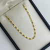 Pulso Escalera plana Oro amarillo 18k 1,2 Gr / 2,8 mm / 18,5 Cm