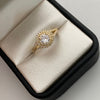 Anillo Lady Dee Oro amarillo 18k / Talla 7 / 3,5 Gr / 1,5 mm