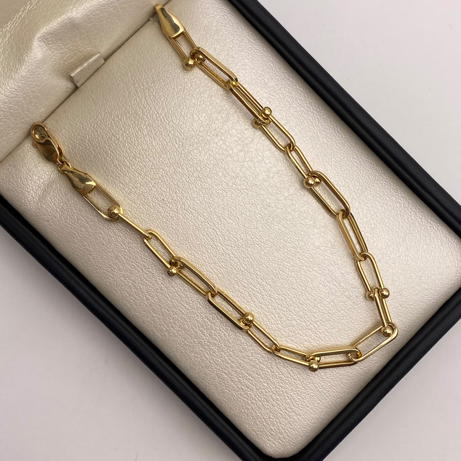 Pulso It Clip Oro amarillo 18k 4,49 Gr / 4,10 mm / 19 Cm