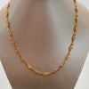 Cadena Rutica Corona Diamantada Oro amarillo 18k 10,15 Gr / 3,5 mm / 60 Cm Broche 0,60