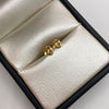 Topos Gc Diamantado Oro amarillo 18k 0,5 Gr / 4 mm