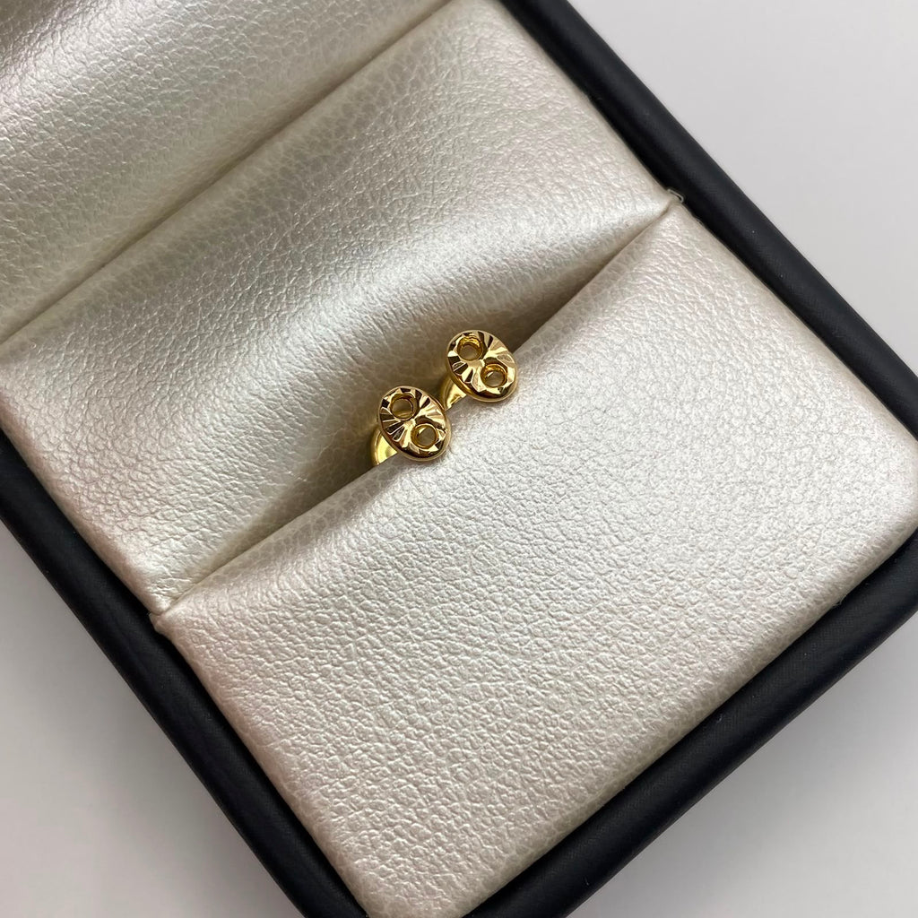 Topos Gc Diamantado Oro amarillo 18k 0,5 Gr / 4 mm
