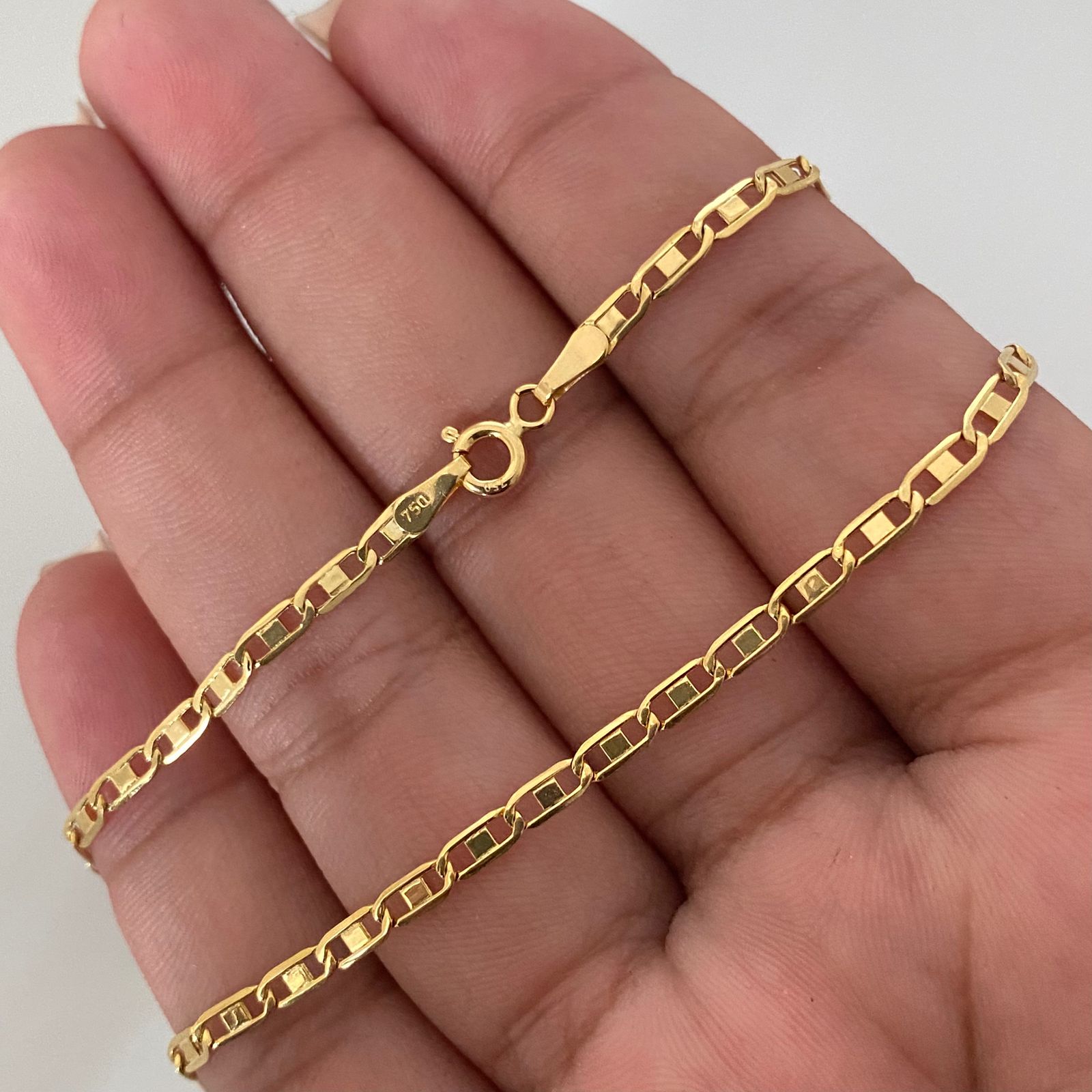 Cadena It plana Oro amarillo 18k 3,6 Gr / 2,6 mm / 60 Cm
