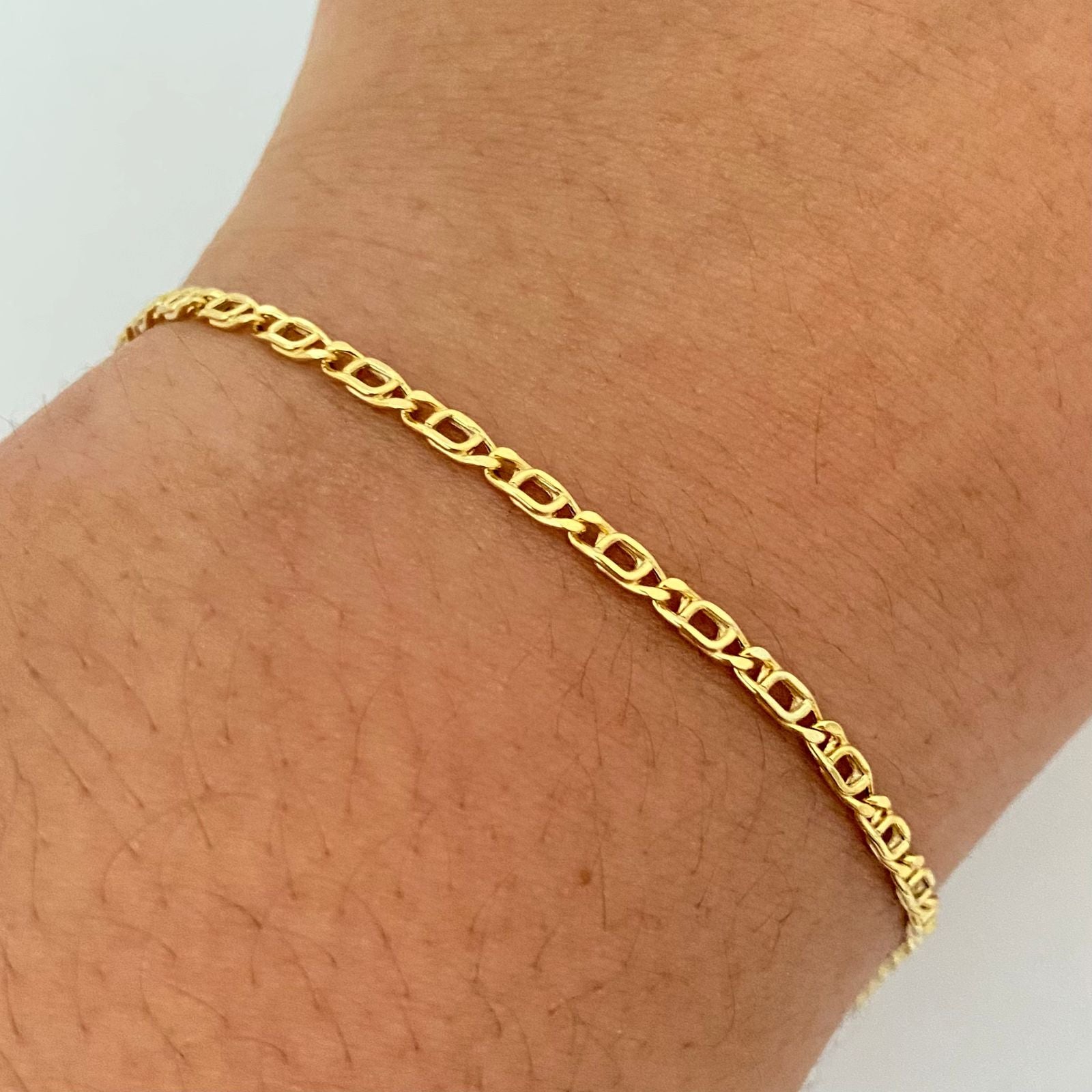 Pulso It gardenia Oro amarillo 18k +1 / 1,75 Gr / 2,3 mm / 19,5 Cm