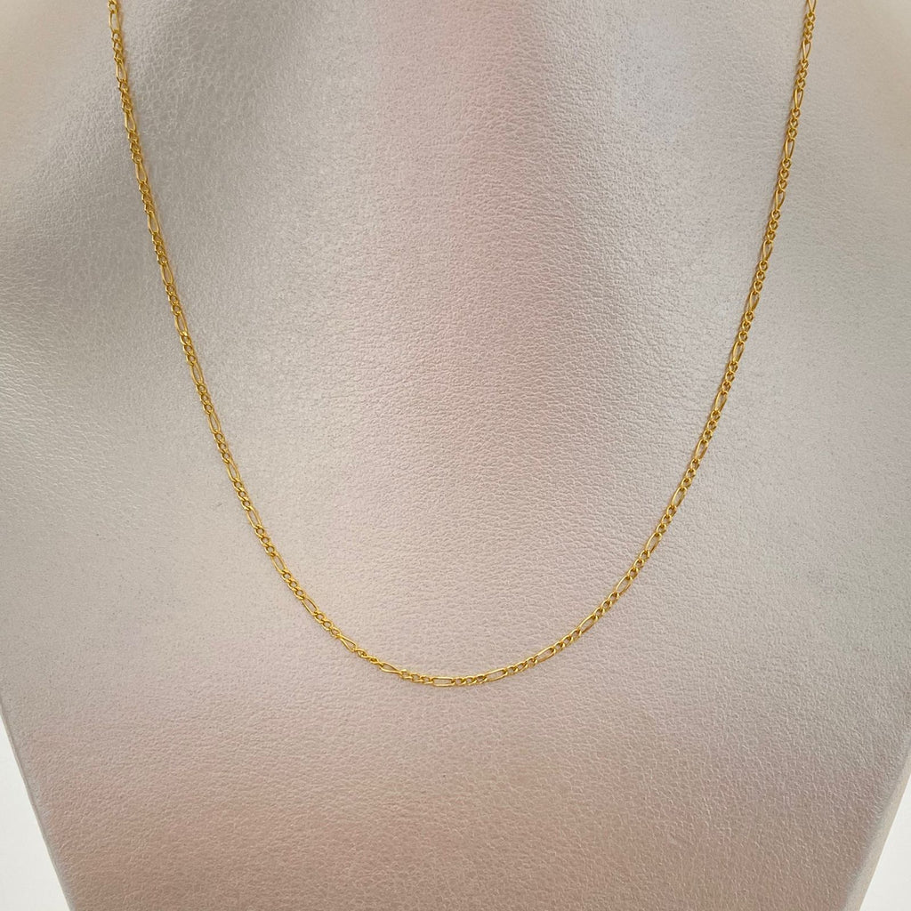 Cadena It Mini 3x1 Oro amarillo 18k 1,0 Gr / 1,2 mm / 45 Cm
