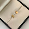 Topos figura oso ts Oro amarillo 18k 0,6 Gr / 7 mm