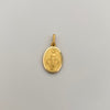 Dije It Virgen Milagrosa Oro amarillo 18k +4 / 1,9 Gr / 11,2 mm / 2,1 Cm
