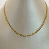 Cadena It Cubana Oro amarillo 18k 7 Gr / 3,4 mm / 60 Cm