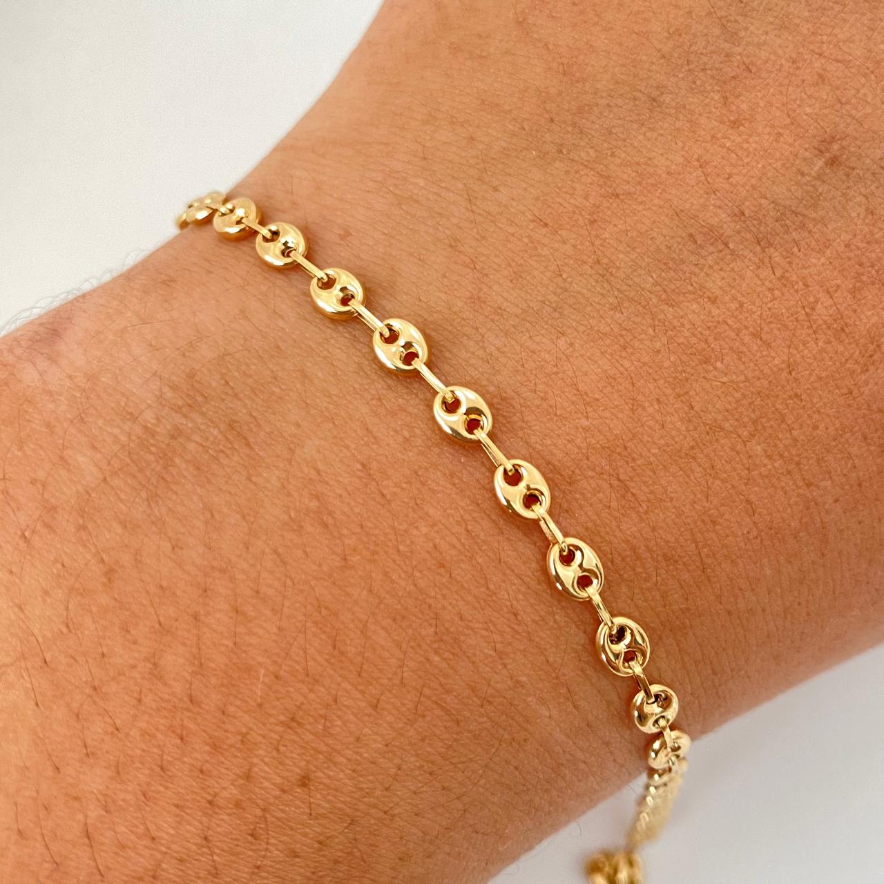 Pulso gc Oro amarillo 18k 3,05 Gr / 4,0 mm / 21 Cm Broche 0,40