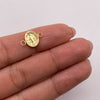 Herraje san miguel arcangel Oro amarillo 18k 0,45 Gr / 1,3 Cm