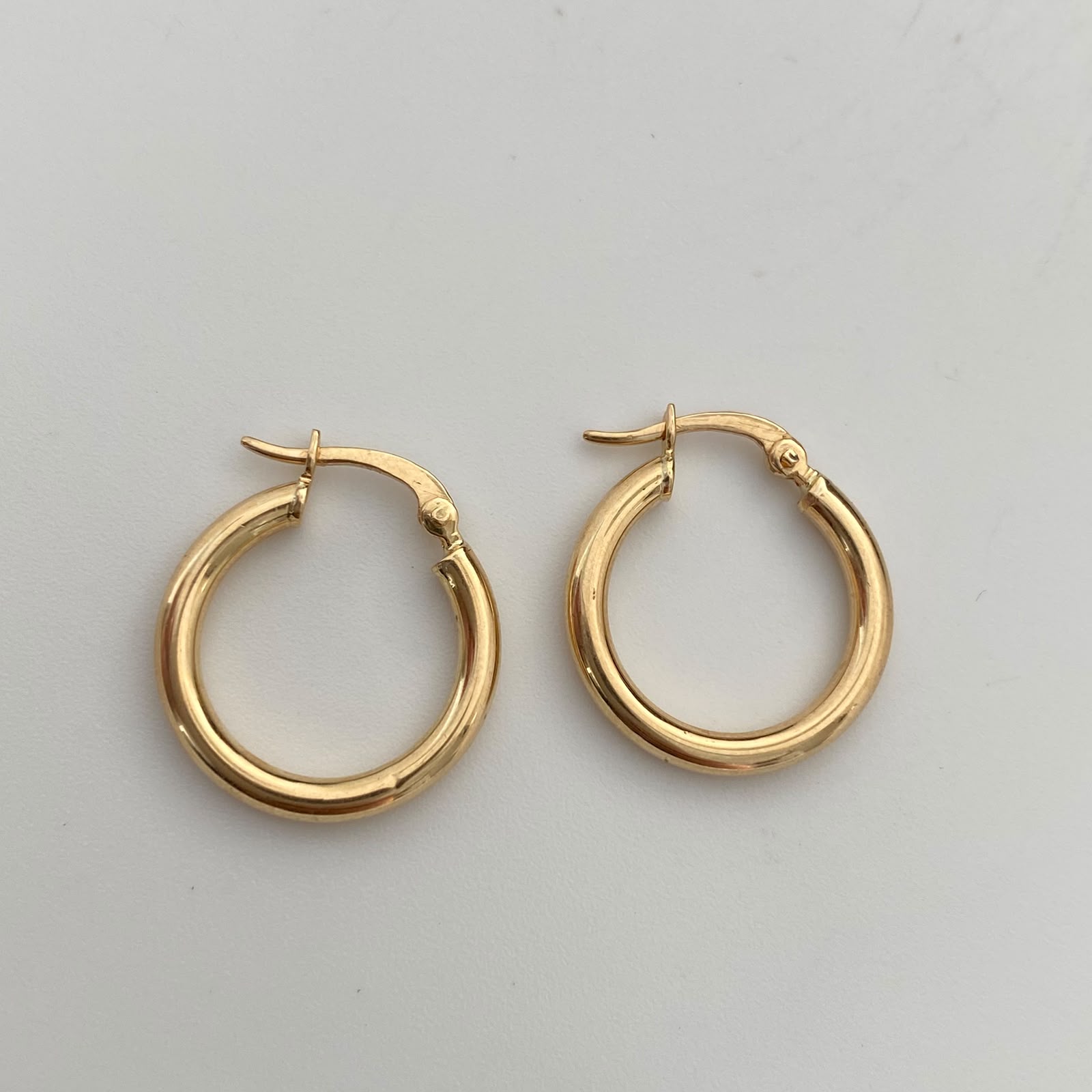 Candonga Lisa Oro amarillo 18k 1,55 Gr / 2 Cm