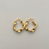 Candonga melcocha Oro amarillo 18k 1,85 Gr / 2 Cm