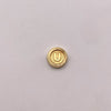 Herraje tambor letra u Oro amarillo 0,5 Gr / 1 Cm