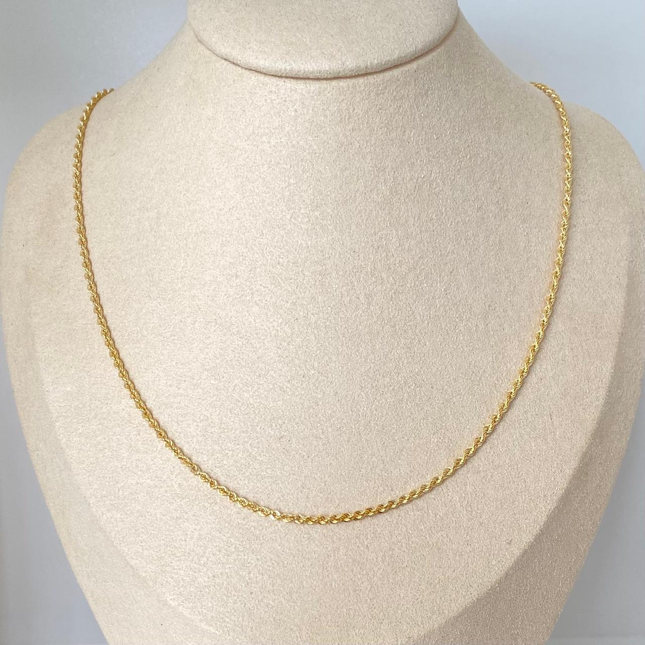 Cadena It lazo Oro amarillo 18k +1 / 1,85 Gr / 1,5 mm / 50 Cm