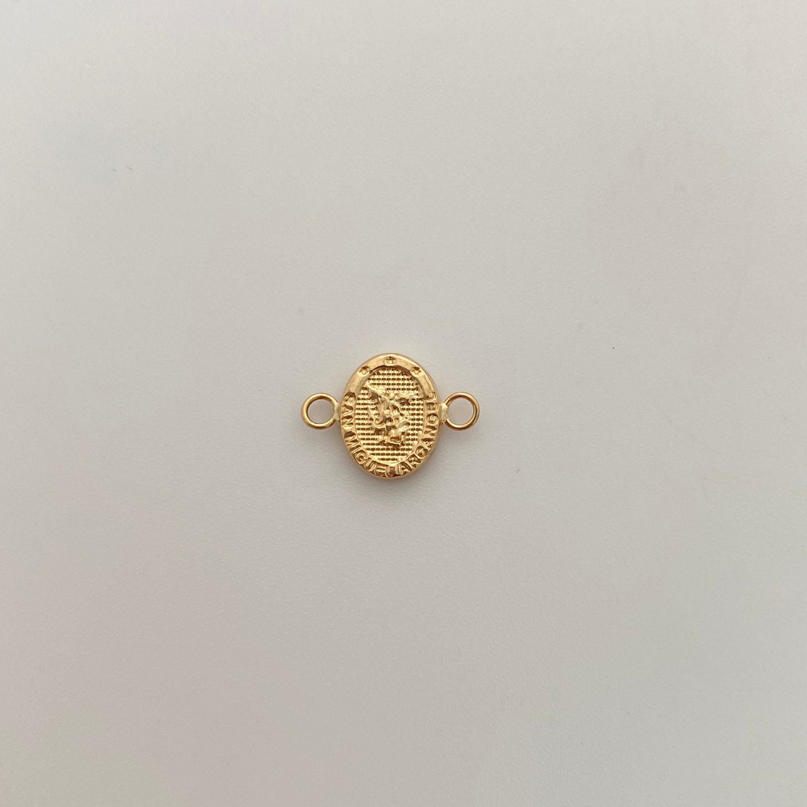 Herraje San Miguel Oro amarillo 18k 0,45 Gr / 1 Cm