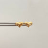 Topos Corazon Inflado Oro amarillo 18k 0,75 Gr / 9,8 mm