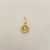 Dije letra P Oro amarillo 18k 0,75 Gr / 2,0 Cm
