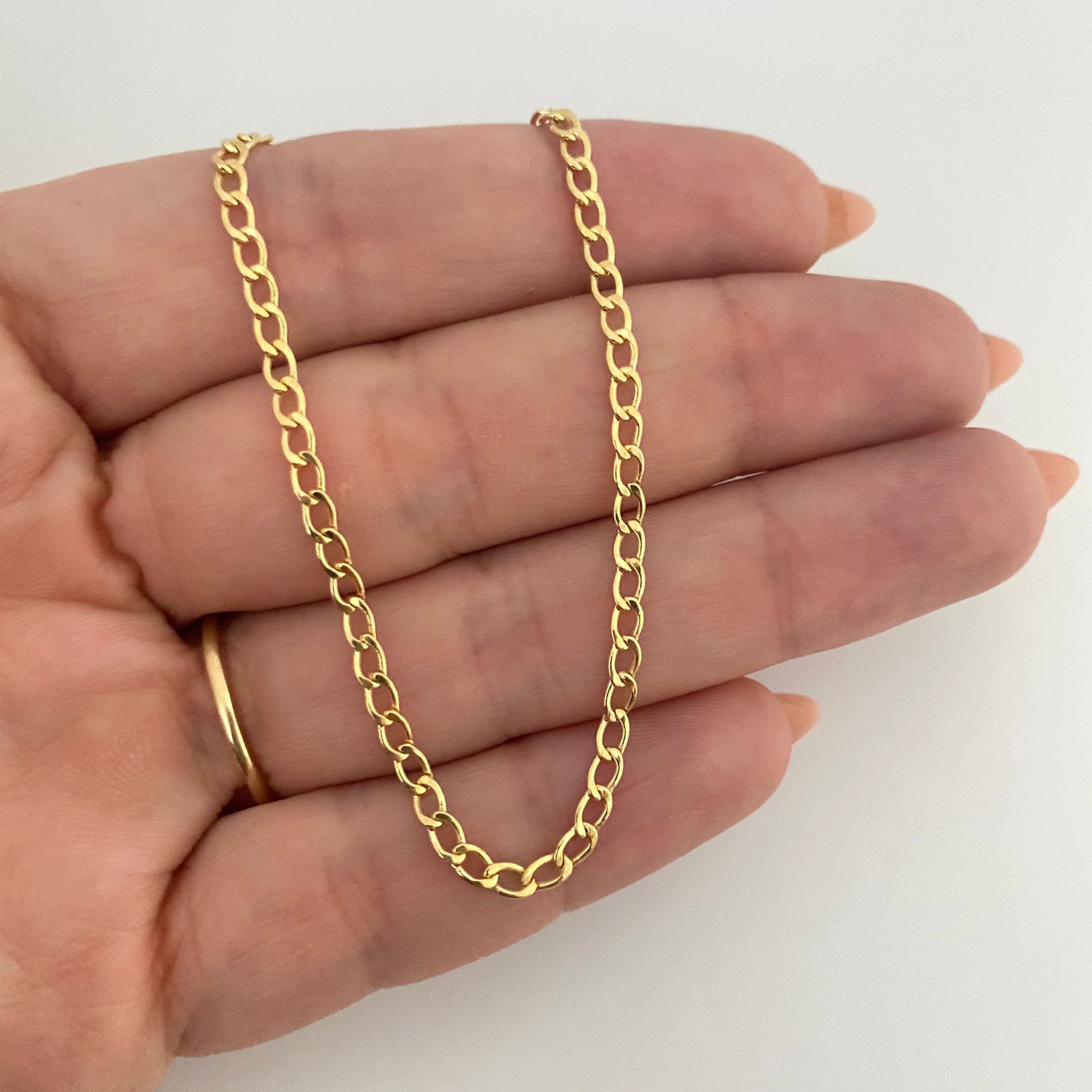 Cadena It cubana Oro amarillo 18k 3,05 Gr / 2,5 mm / 60 Cm
