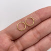 Candonga imperdible Oro amarillo 18k 0,45 Gr / 1 Cm