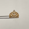 Anillo 15 Casting Blanco (POR FABRICACION) Oro amarillo 18k / Talla 8 / 5 Gr