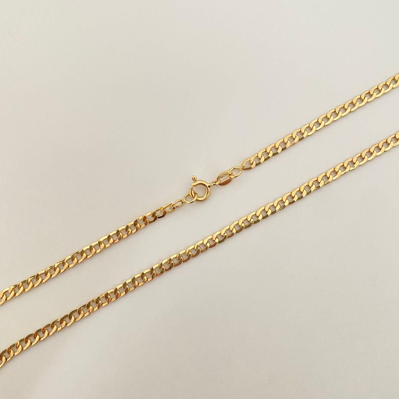 Cadena It cubana Oro amarillo 18k 6,65 Gr / 3,3 mm / 60 Cm