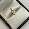 Dije Maria Auxiliadora Oro amarillo 18k 0,35 Gr / 6,3 mm / 1,4 Cm