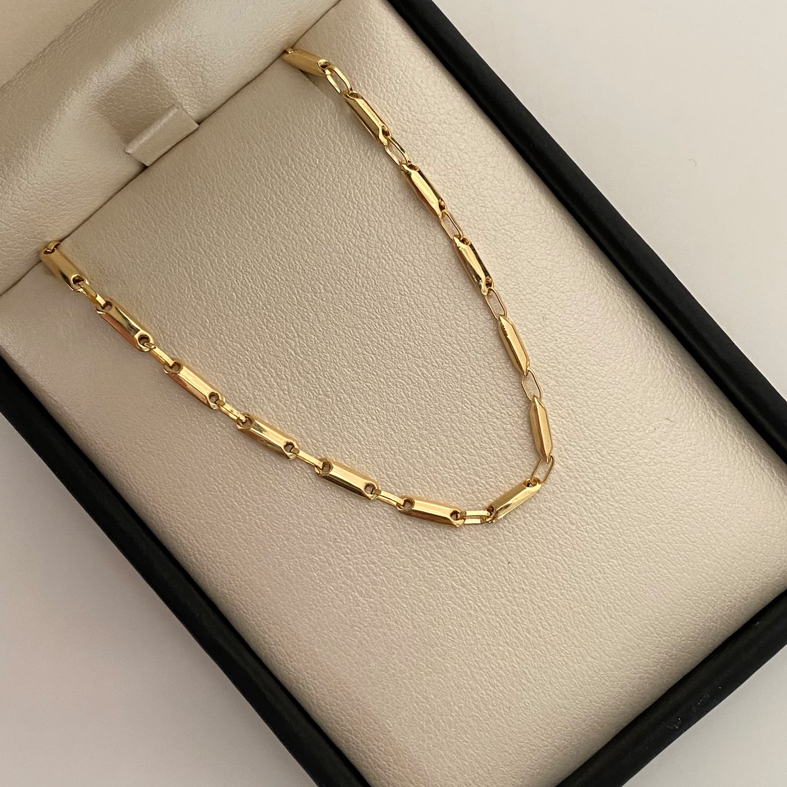 Cadena Rustica Oro amarillo 18k 6,70 Gr / 7,9 mm / 60 Cm Broche 0,30