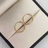 Candonga Imperdible Oro amarillo 18k 0,45 Gr / 1 Cm