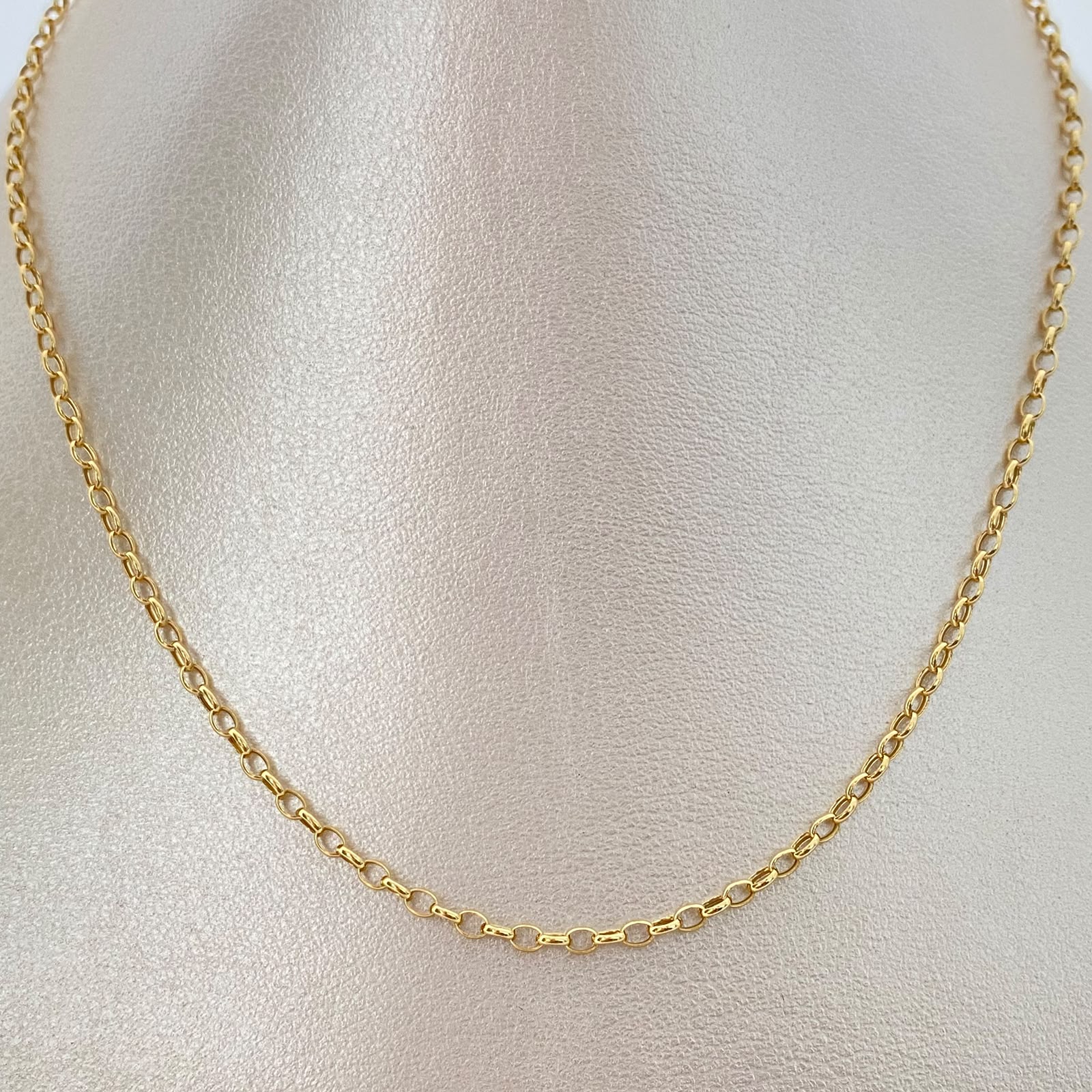 Cadena It Aro Seguido Oro amarillo 18k 2,5 Gr / 1,5 mm / 45 Cm