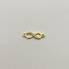 Herraje Infinito Casting Oro amarillo 18k 0,65 Gr / 1,6 Cm
