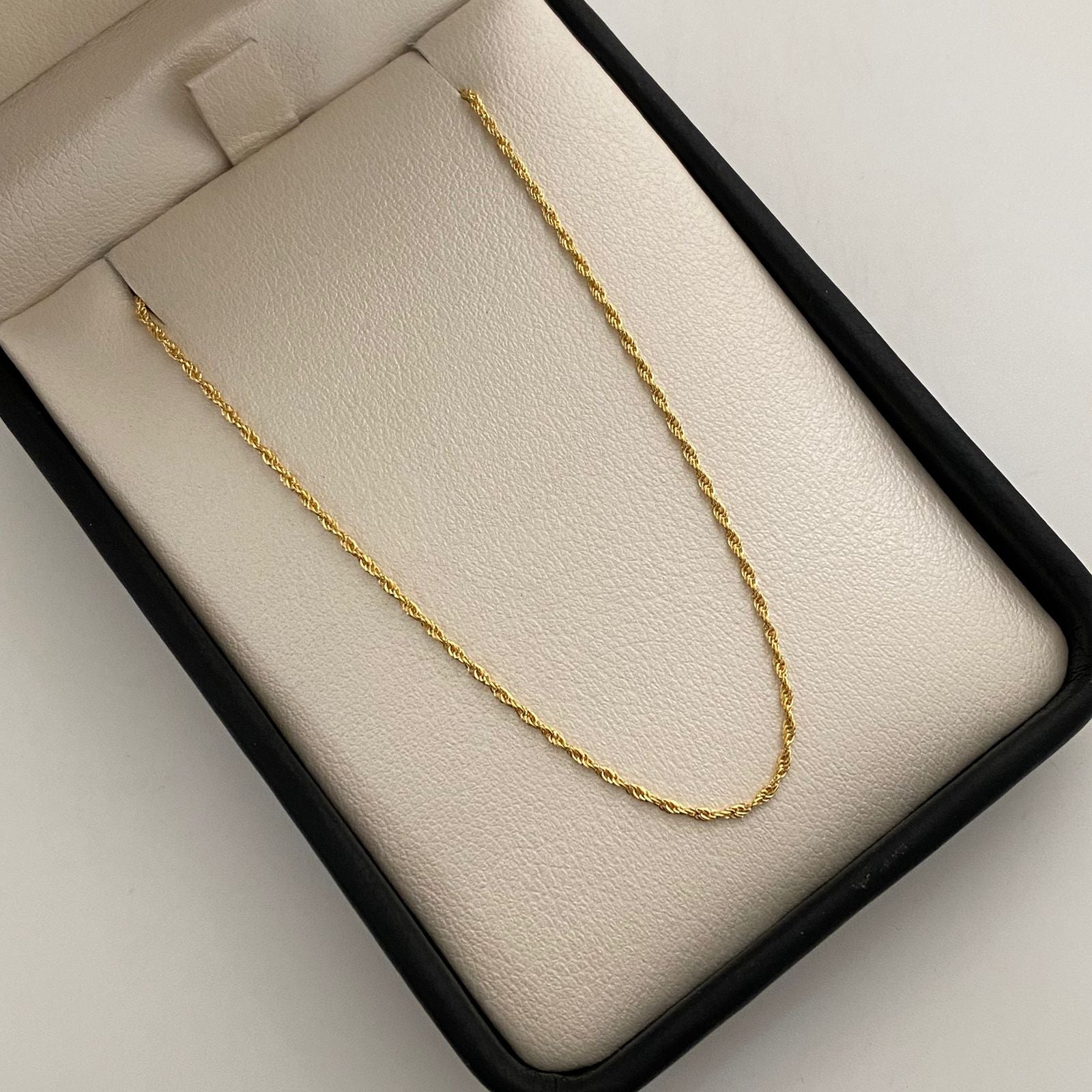 Cadena It lazo Oro amarillo 18k +1 / 1,10 Gr / 1,2 mm / 60 Cm