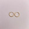 Candonga imperdible Oro amarillo 18k 0,45 Gr / 1 Cm