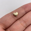 Herraje corazón Oro amarillo 18k 0,67 Gr / 0,7 Cm