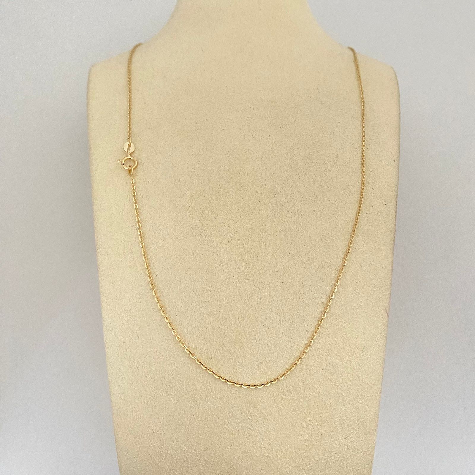 Cadena It aro seguido Oro amarillo 18k 1,5 Gr / 1,3 mm / 45 Cm