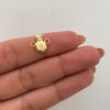 Herraje Bolsa de Valores Oro amarillo 18k 0,5 Gr / 1,3 Cm