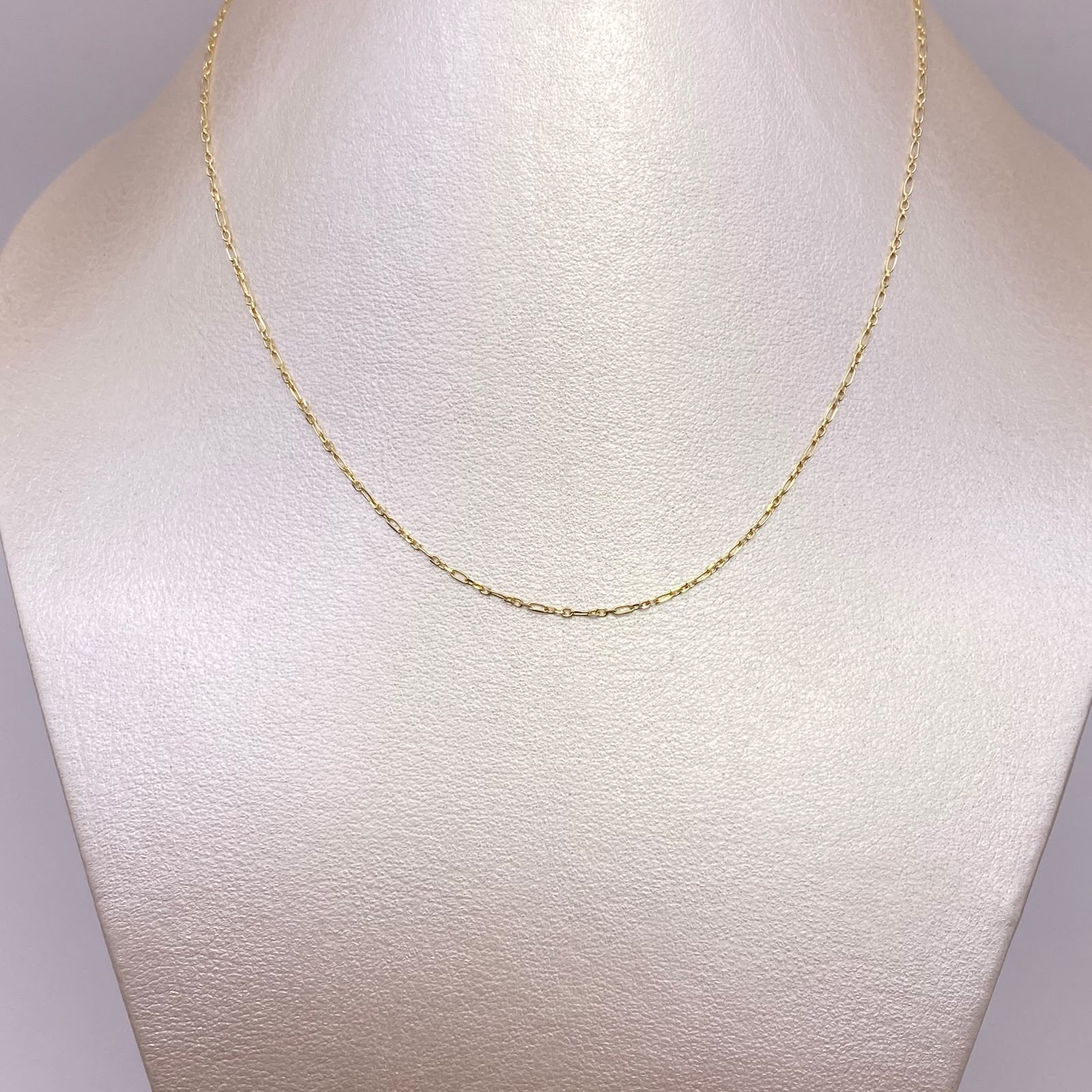 Cadena It Aro seguido Oro amarillo 18k 1,7 Gr / 0,6 mm / 50 Cm