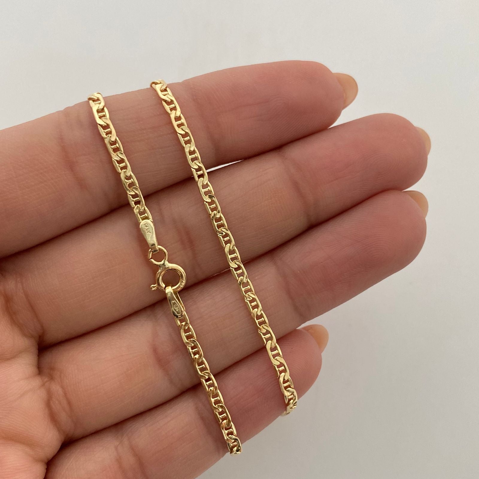 Cadena It Escalera Plana Especial Oro amarillo 18k 3,95 Gr / 2,3 mm / 60 Cm