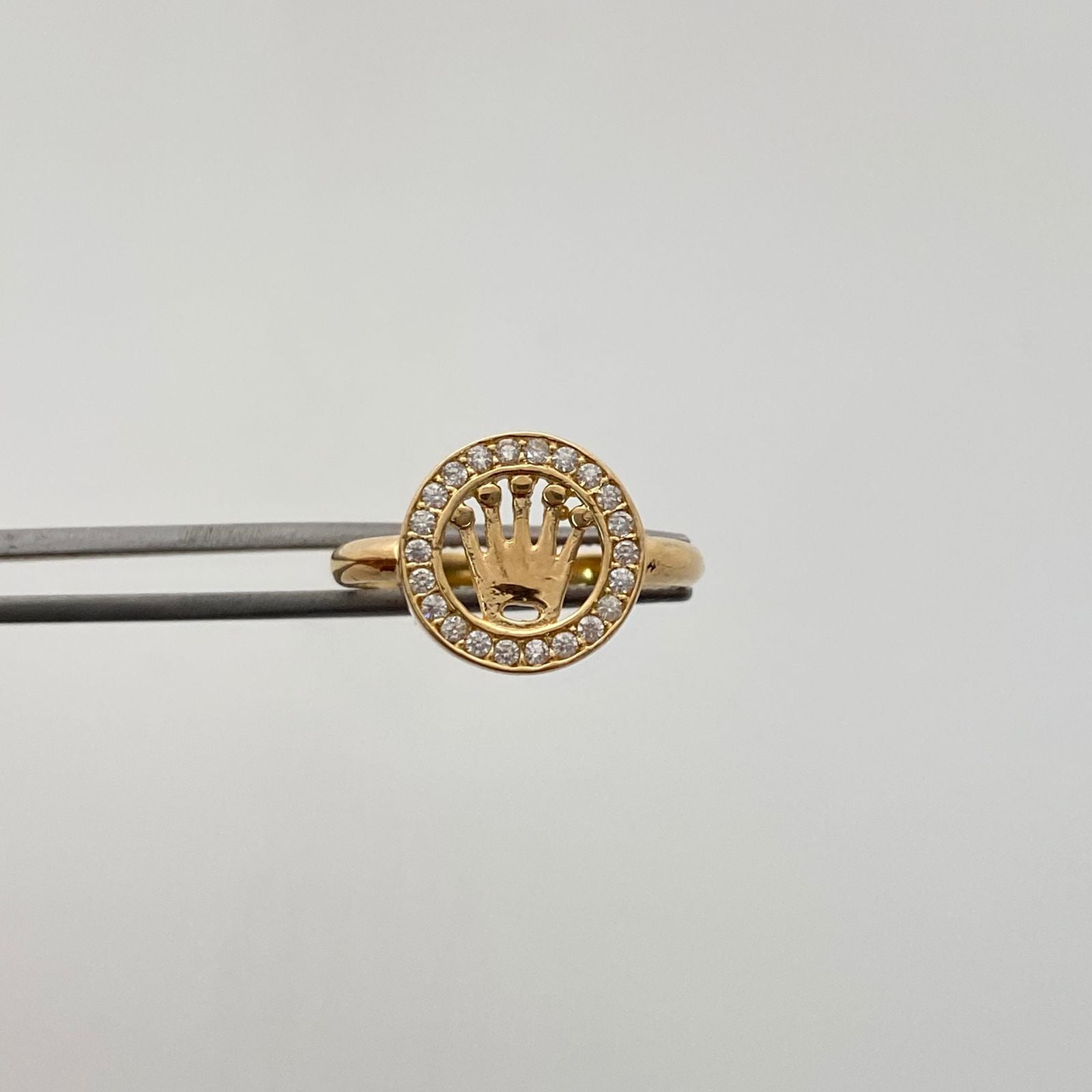 Anillo Corona Rx Casting Oro amarillo 18k / Talla 6 / 2,6 Gr / 2,1 mm