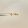 Topos perro globo casting Oro amarillo 18k 1,15 Gr / 8,5 mm