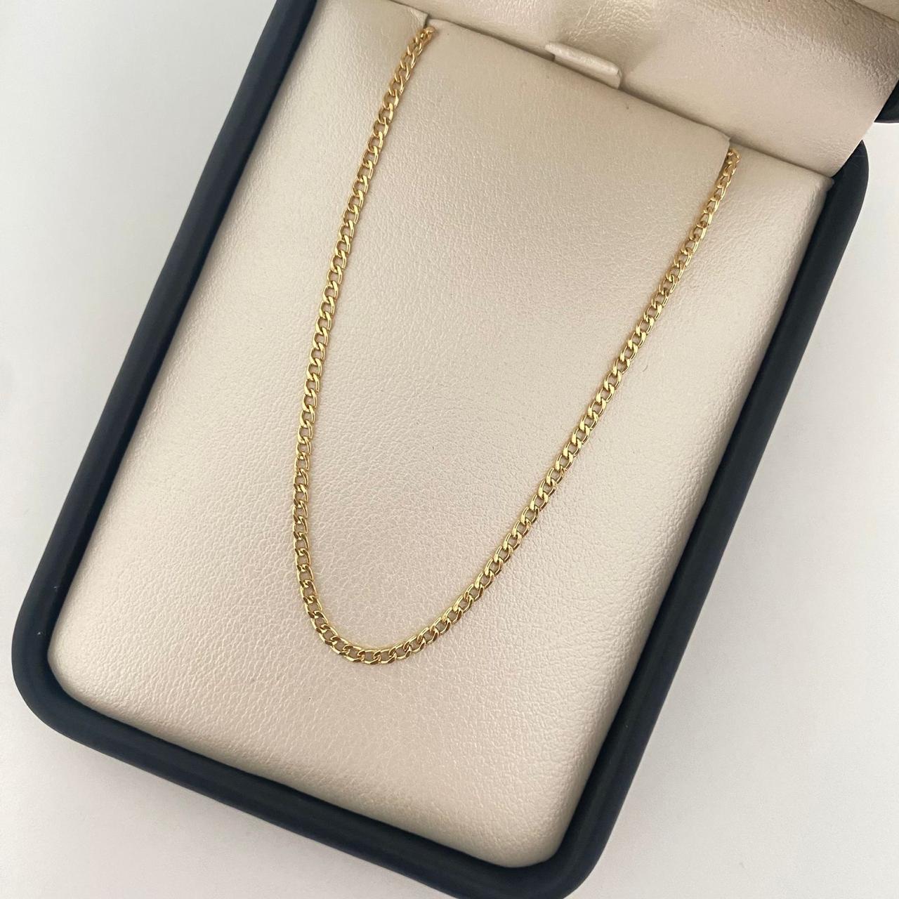 Cadena It cubana Oro amarillo 18k 2,40 Gr / 1,9 mm / 50 Cm